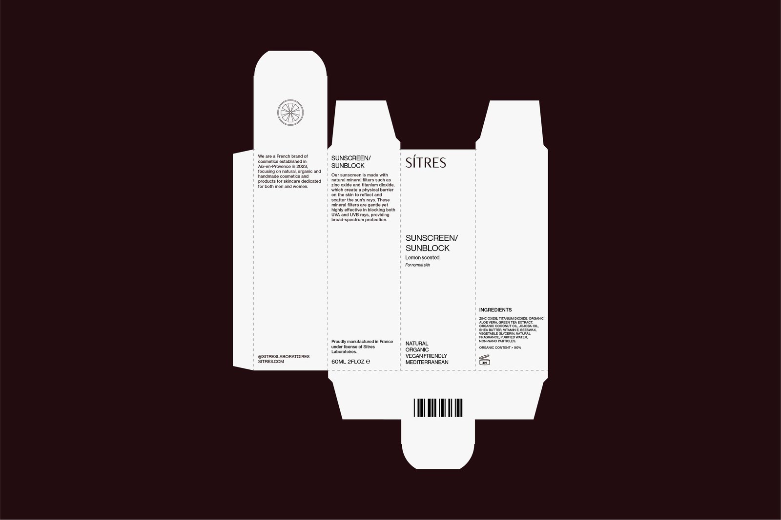 Packaging design 2 Sitres - prodotti naturali